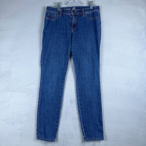 W62 Skinny Jeans Signature Fit Medium Wash Denim Women's Blue Size 10 - Picture 1 of 10